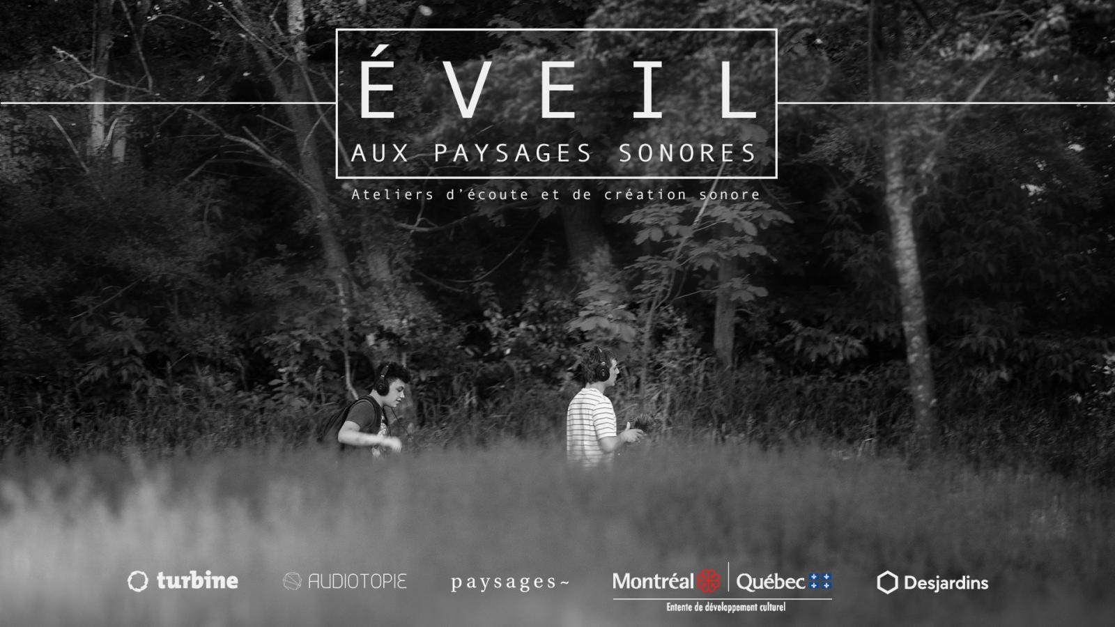 Éveil aux paysages sonores Image d'un atelier d'éveil aux paysages sonores